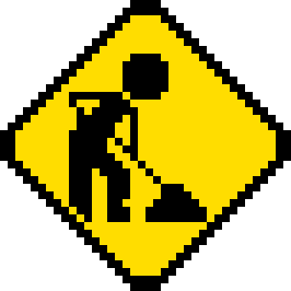 gif de un hombre cavando